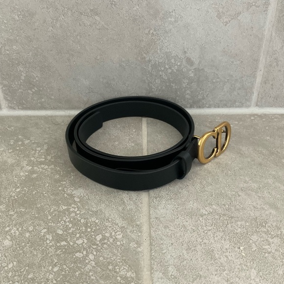 CHRISTIAN DIOR SADDLE Belt 85 Cowhide Black
B0042CWGH Ladies main image 4